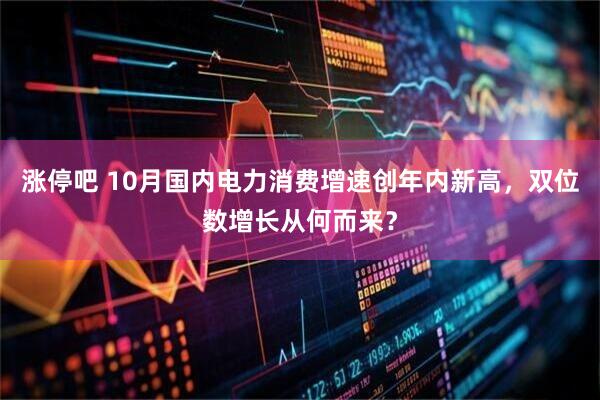涨停吧 10月国内电力消费增速创年内新高，双位数增长从何而来？