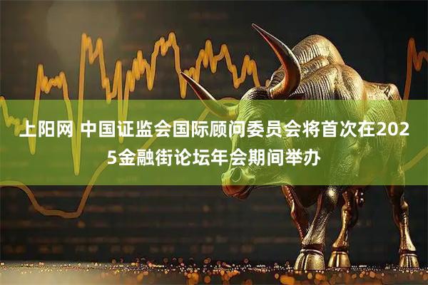 上阳网 中国证监会国际顾问委员会将首次在2025金融街论坛年会期间举办