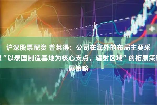 沪深股票配资 普莱得：公司在海外的布局主要采取“以泰国制造基地为核心支点，辐射区域”的拓展策略